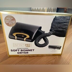 Infinitipro soft bonnet hair dryer by Conair. New